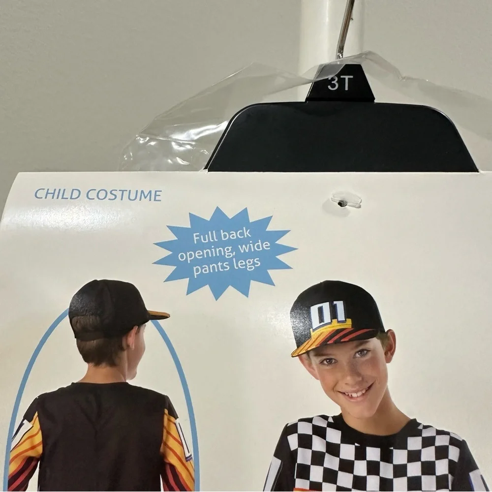 Boys Race Car Driver Costume
